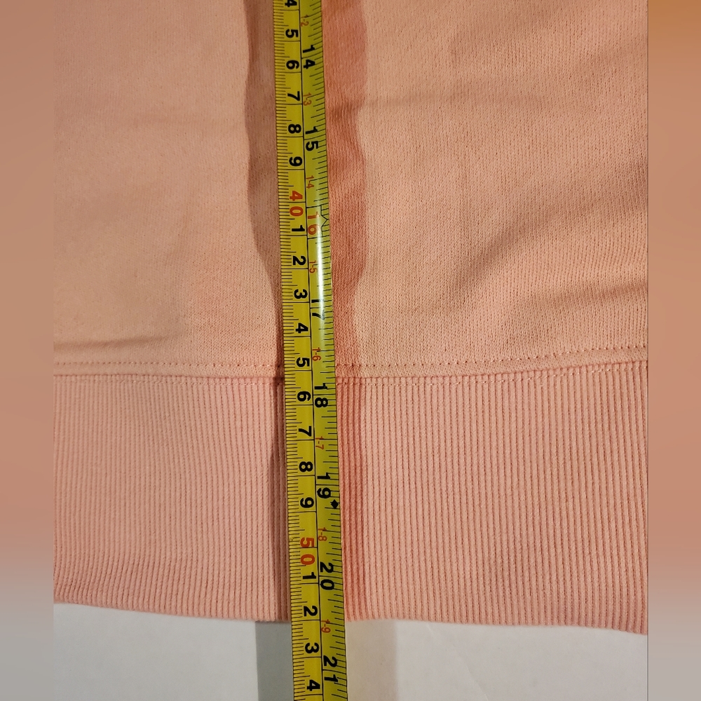 =/^Gap women's Henley sweatshirt in peach Ladies M - Picture 5 of 13